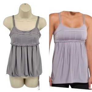 Lululemon Athletica Pritti Tank Top Lavender Purple Women's Size 6 Shelf Bra